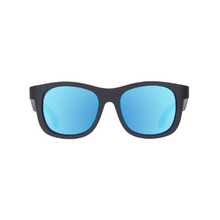 Charger l&#39;image dans la galerie, Navigator Jet Black - Cobalt Blue Mirrored Lenses